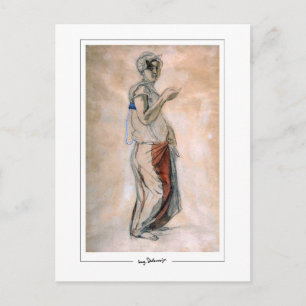 Eugène Delacroix #367 - Carte postale d'art