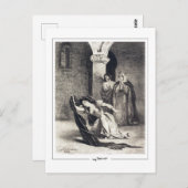 Eugène Delacroix #400 - Carte postale Art (Devant / Derrière)