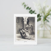 Eugène Delacroix #400 - Carte postale d'art fin (Debout devant)