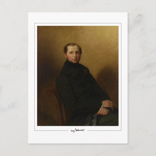 Eugène Delacroix #410 - Carte postale d'art fin (Devant)