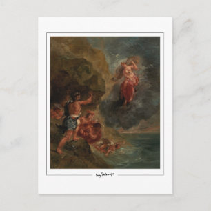Eugène Delacroix #415 - Carte postale d'art fin