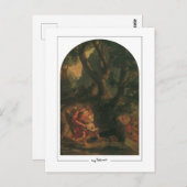 Eugène Delacroix #426 - Carte postale Art (Devant / Derrière)