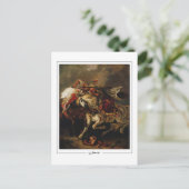 Eugène Delacroix #479 - Carte postale d'art fin (Debout devant)
