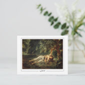Eugène Delacroix #47 - Carte postale d'art (Debout devant)