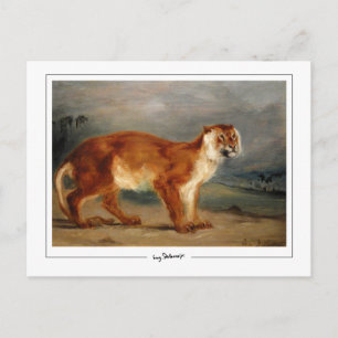Eugène Delacroix #491 - Kunst Postkaart