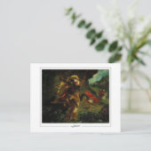 Eugène Delacroix #5 - Carte postale d'art fin (Debout devant)