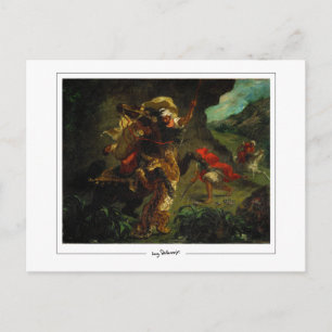 Eugène Delacroix #5 - Kunst Postkaart