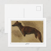 Eugène Delacroix #601 - Carte postale d'art fin (Devant / Derrière)