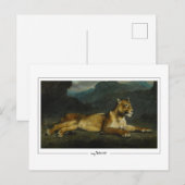 Eugène Delacroix #603 - Carte postale d'art fin (Devant / Derrière)