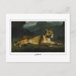Eugène Delacroix #603 - Kunst Postkaart