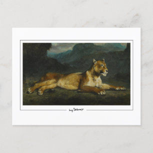 Eugène Delacroix #603 - Kunstmatig Briefkaart