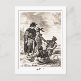 Eugène Delacroix #621 - Carte postale d'art fin