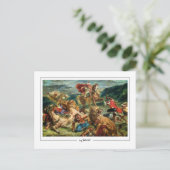 Eugène Delacroix #622 - Carte postale d'art fin (Debout devant)