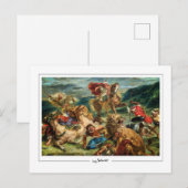 Eugène Delacroix #622 - Carte postale d'art fin (Devant / Derrière)