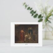 Eugène Delacroix #684 - Carte postale d'art (Debout devant)