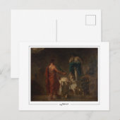 Eugène Delacroix #684 - Carte postale d'art (Devant / Derrière)