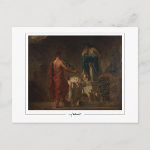 Eugène Delacroix #684 - Carte postale d'art