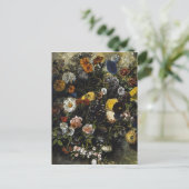 Eugene Delacroix  Bouquet van Bloemen Briefkaart (Staand voorkant)