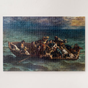Eugene Delacroix - De schipbreuk van Don Juan Legpuzzel