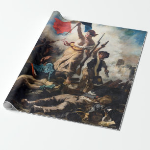 Eugene Delacroix - De Vrijheid Leidt het Volk Cadeaupapier