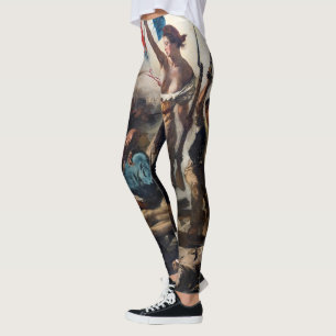 Eugene Delacroix - De Vrijheid Leidt het Volk Leggings