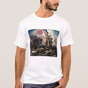 Eugene Delacroix - De Vrijheid Leidt het Volk T-shirt