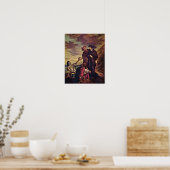 Eugene Delacroix - Hamlet en Horatio Poster (Keuken)