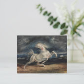 Eugene Delacroix - Horse Frighed by Lightning Briefkaart (Staand voorkant)