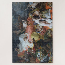 Eugène Delacroix - La Mort de Sardanapale Legpuzzel