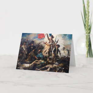 Eugene Delacroix - Liberty Leading the People Kaart