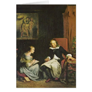 Eugene Delacroix: Milton dicteerde zijn dochters