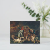 Eugene Delacroix - The Barque of Dante Briefkaart (Staand voorkant)