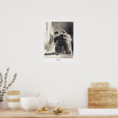 Eugène Delacroix Zedign Affiche d'art #342 (Cuisine)