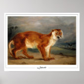 Eugène Delacroix Zedign Art Poster #491 (Voorkant)