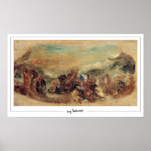 Eugène Delacroix Zedign Art Poster #517