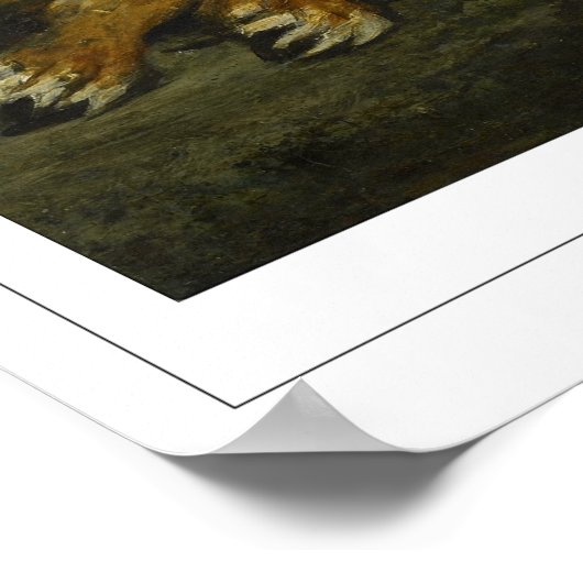 Eugène Delacroix Zedign Art Poster #603 (Hoek)