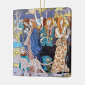 Eugene Grasset - Harmonie decoratief paneel Keramisch Ornament (Links)
