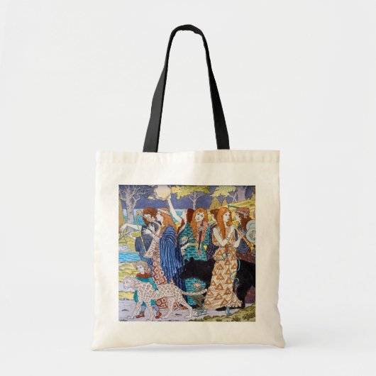 Eugene Grasset - Harmonie decoratief paneel Tote Bag (Voorkant)