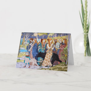 Eugene Grasset - Harmonieus decoratief paneel Kaart