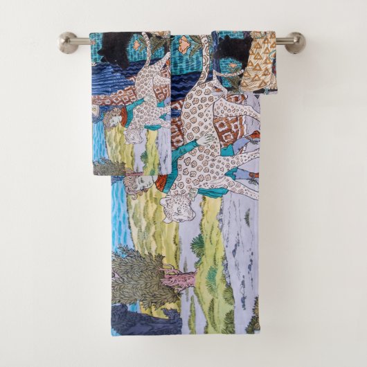 Eugene Grasset - Harmony Decorative Panel Bad Handdoek (Insitu)