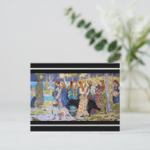 Eugene Grasset - Harmony Decorative Panel Briefkaart (Staand voorkant)