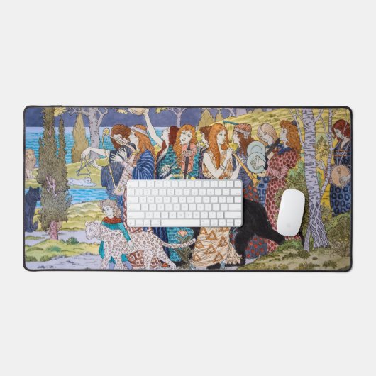 Eugene Grasset - Harmony Decorative Panel Bureaumat (Keyboard & Muis)