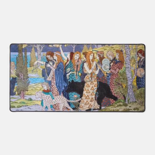 Eugene Grasset - Harmony Decorative Panel Bureaumat (Voorkant)