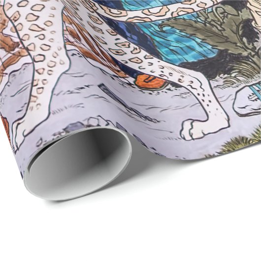 Eugene Grasset - Harmony Decorative Panel Cadeaupapier (Rol Hoek)