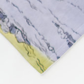 Eugene Grasset - Harmony Decorative Panel Fleece Deken (Hoek)