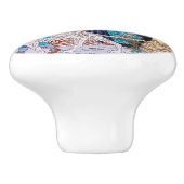 Eugene Grasset - Harmony Decorative Panel Keramische Knop (Zijkant)