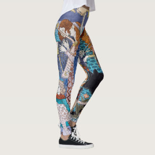 Eugene Grasset - Harmony Decorative Panel Leggings