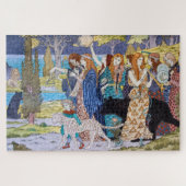 Eugene Grasset - Harmony Decorative Panel Legpuzzel (Horizontaal)