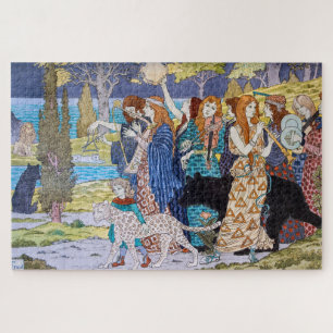 Eugene Grasset - Harmony Decorative Panel Legpuzzel