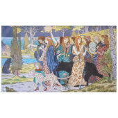 Eugene Grasset - Harmony Decorative Panel Tafelkleed (Voorkant (Horizontaal))